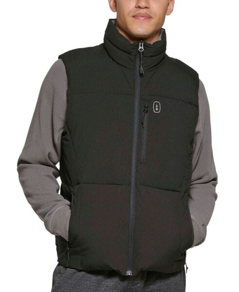 Men's Glacier Quilted Full-Zip Hiking Vest