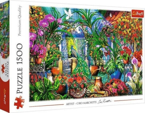 Trefl Puzzle 1500 elementów - Tajemniczy ogród