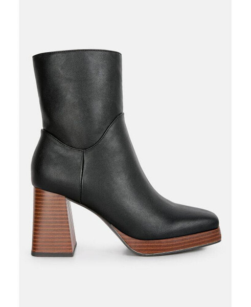 couts high ankle heel boots