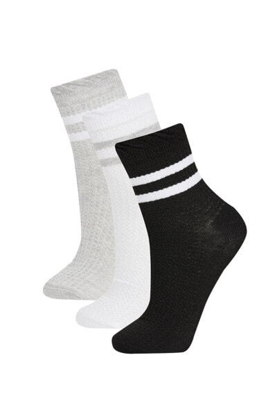 Kadın 3'lü Soket Çorap