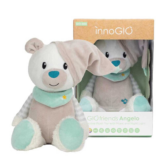 Мягкая игрушка с функцией ночника InnoGio Giofriends Oscar Teddy