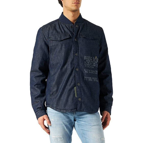 G-STAR Bomber Collar overshirt