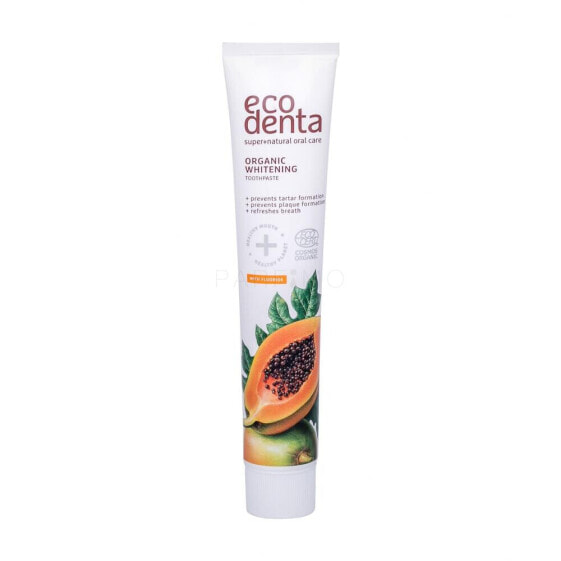 Ecodenta Organic Papaya Whitening 75 ml zahnpasta unisex