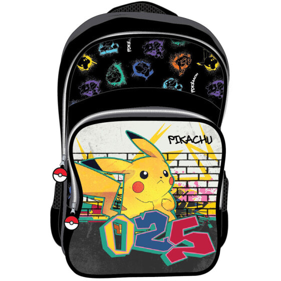 Школьный рюкзак Pokémon Pikachu Разноцветный