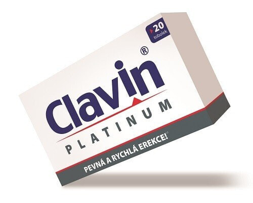 Simply You Clavin Platinum Комплекс с L-аргинином и L-цитруллином для повышения мужского либидо 20 капсул