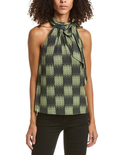 Ramy Brook Leilany Top Women's Green Xs