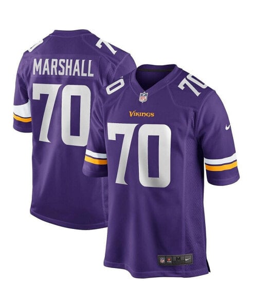 Men's Jim Marshall Purple Minnesota Vikings Game Retired Player Jersey