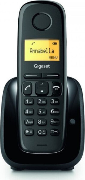 Telefon stacjonarny Siemens A180 Czarny