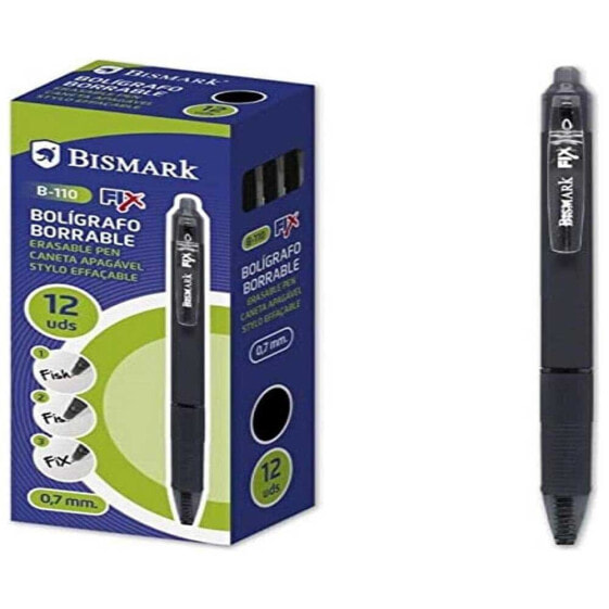 Ручка удаляемая Bismark Fix 0,7 мм 12 шт.