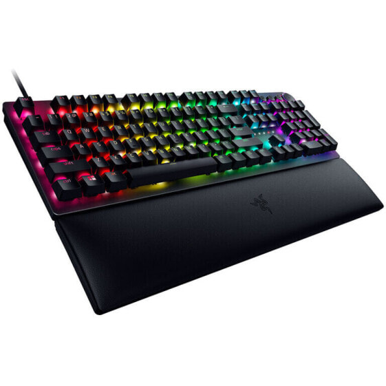 Razer Huntsman V2 Gaming Tastatur, Red Switch - schwarz