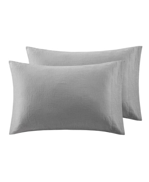 Pre-Washed Pillowcase Pair, King