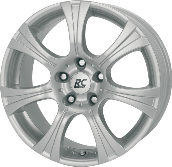Колесный диск литой RC-Design RC15 kristallsilber lackiert 8x18 ET35 - LK5/114 ML72.6
