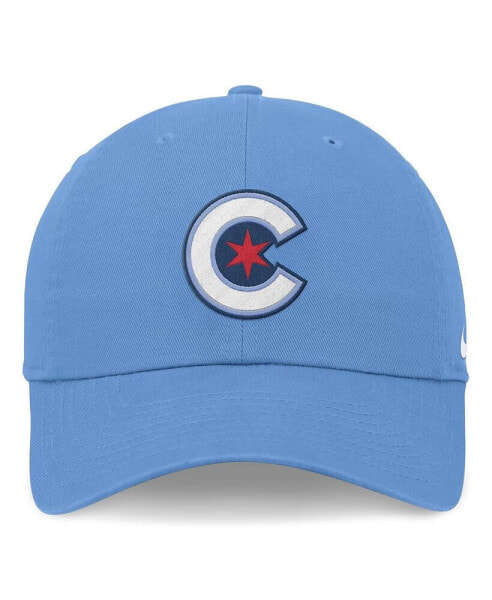 Men's Light Blue Chicago Cubs City Connect Club Adjustable Hat