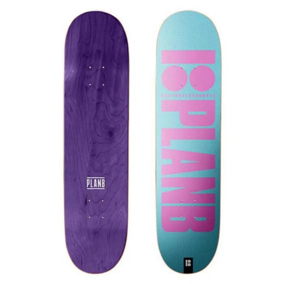 PLAN B Og metallic blue-purple8.0´´ skateboard deck