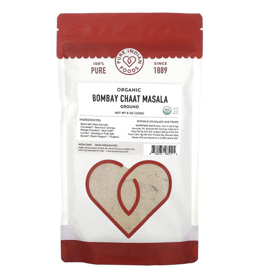 Organic Bombay Chaat Masala, Ground, 8 oz (226 g)