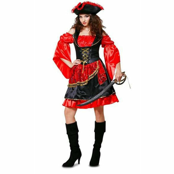 Маскарадные костюмы для взрослых My Other Me Descarada Пират Красный