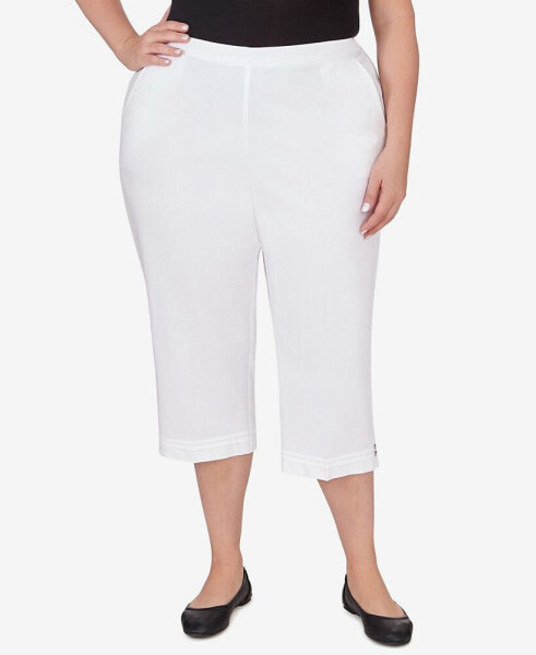 Plus Size Hyannisport Pull-On Capri Pant