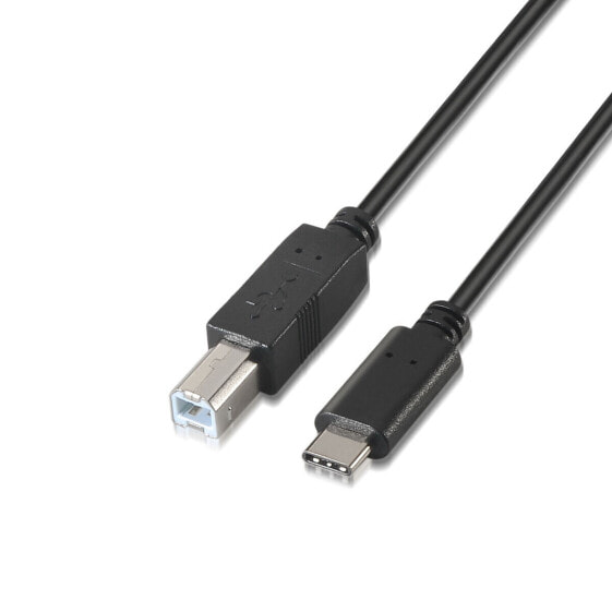 Кабель USB-C — USB B Aisens A107-0054 Чёрный 2 m (1 штук)