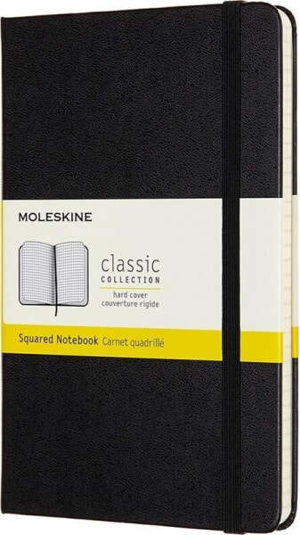 Moleskine Notes Classic 11,5x18 tw. kratka czarny