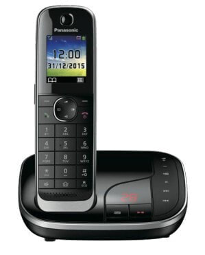Panasonic KX-TGJ320 - DECT telephone - Speakerphone - 250 entries - Caller ID - Short Message Service (SMS) - Black