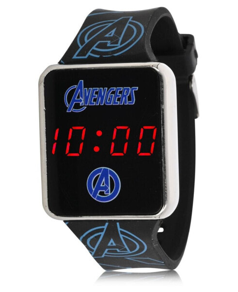 Часы Accutime Avengers Touch Black Silicone LED Watch