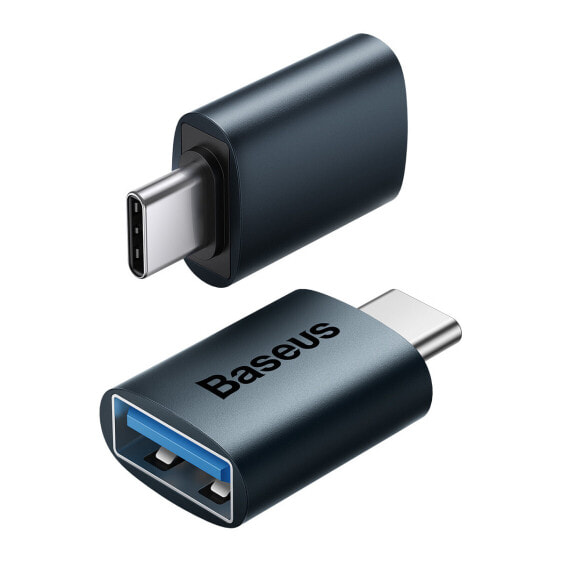 Адаптер типа USB-C к USB-A Baseus Ingenuity Series необычайный, синий