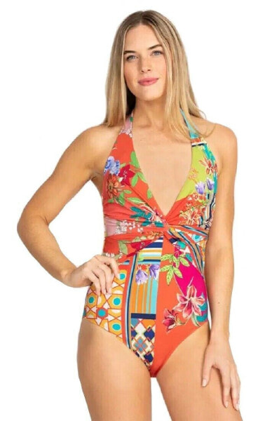 Johnny Was Color Twist One Piece Swimwear - CSW9721AN Retail $198.00