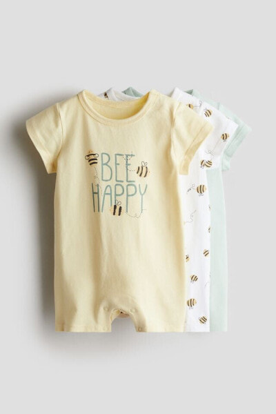 Детский комбинезон-пижама 3-в-1 из хлопка H&M