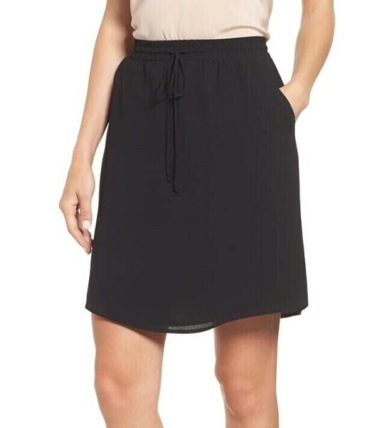 GIBSON x Hi Sugarplum! Monterey Easy Skirt Sz. Large (Black) 148318