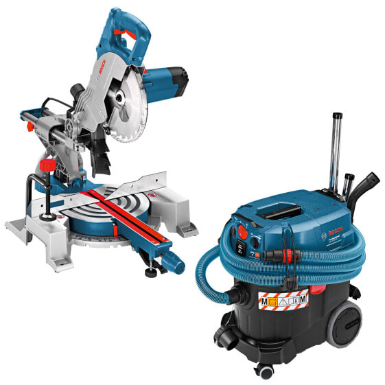 Bosch Paneelsäge GCM 800 SJ + Bosch Nass-/Trockensauger GAS 35 M AFC im Set