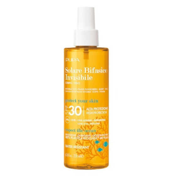 Two-phase tanning spray SPF 30 (Invisible Two- Phase Sunscreen) 200 ml