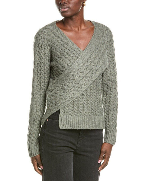 Naadam Cable Mix Reversible Sweater Wool & Cashmere-Blend Women's