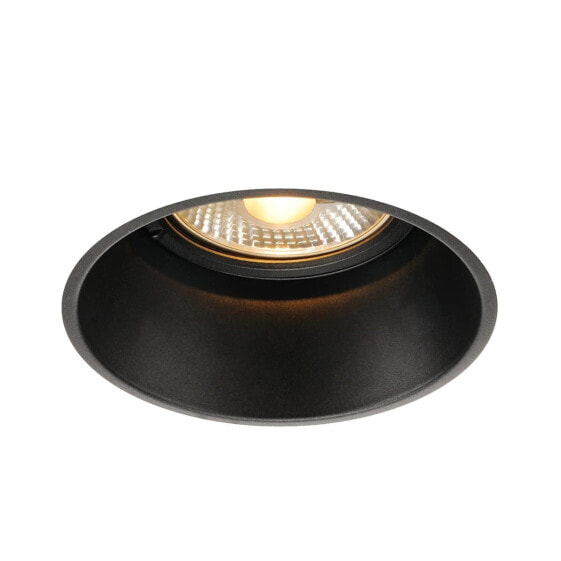 SLV HORN-T - Recessed lighting spot - GU10 - 1 bulb(s) - 220-240 V - Black