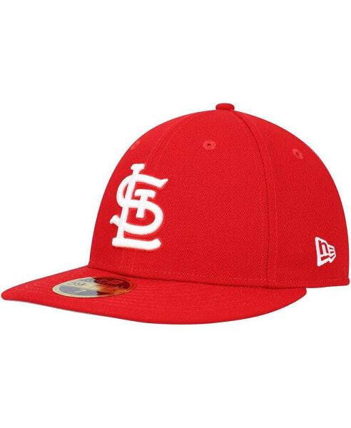 Красная бейсболка New Era St. Louis Cardinals Low Profile 59FIFTY для мужчин