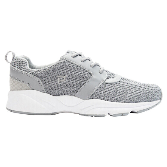 Propet Stability X Walking Womens Grey Sneakers Athletic Shoes WAA032M-LGR