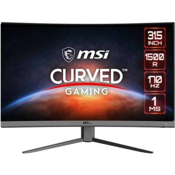 PC-Gaming-Bildschirm MSI Optix G32CQ4 E2 31,5 VA FHD 1 ms 170 Hz 2 x HDMI (2.0) 1 x DP (1.2a) 1 x DC-Buchse