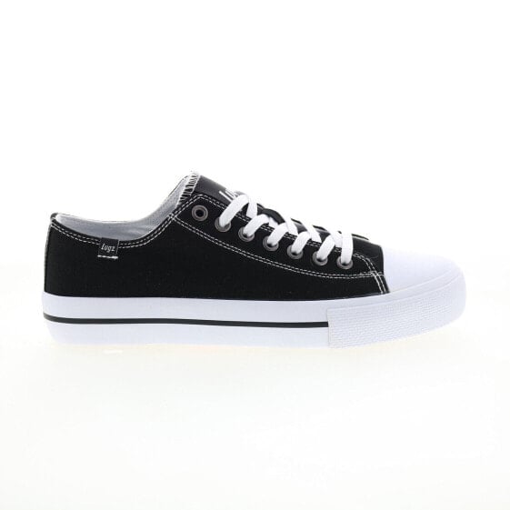 Lugz Rover LO WROVELC-060 Womens Black Canvas Lace Up Lifestyle Sneakers Shoes 8