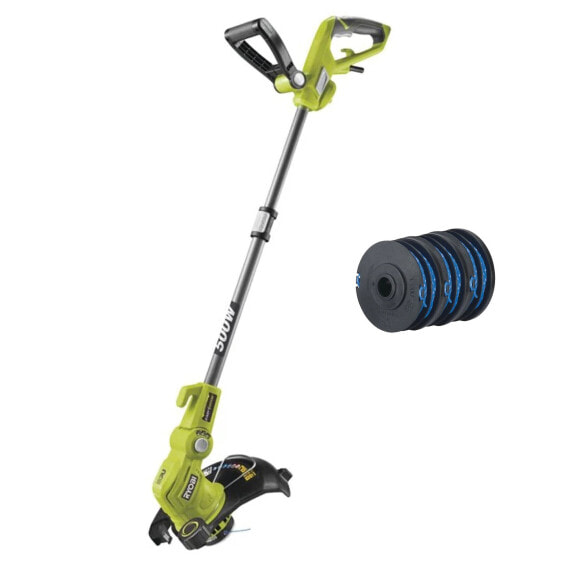 Ryobi Elektro-Rasentrimmer RLT5127PK3, 500 W, 27 cm Schnittbreite + 3x Fadenspulen