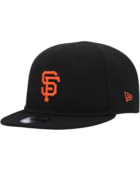 Первый детский регулируемая кепка головной убор New Era San Francisco Giants черного цвета