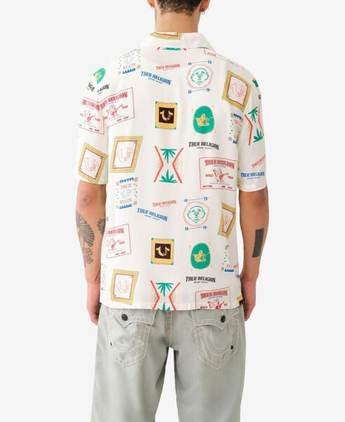Men's Short Sleeve Camp Collar Resort Shirt