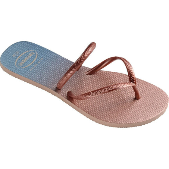 Сланцы Havaianas Duo Iridescent Flat