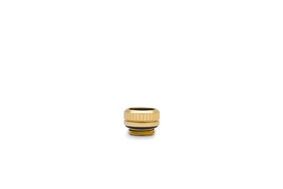 EK Water Blocks 3831109849989 - Fittings - Brass - Gold - 1/4" - 11.5 mm - 1.6 cm