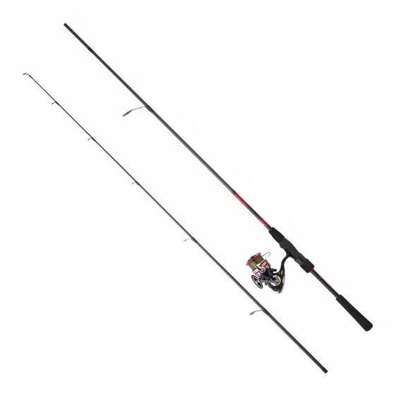 Спиннинг Daiwa Удилище с катушкой Ninja Tsuki JB 4 X NJSP702MFSECF+NJ18LT2500JBX4DG