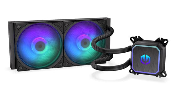 ENDORFY Navis F240 ARGB - All-in-one liquid cooler - 24 cm - 1600 RPM - 2600 RPM - Black