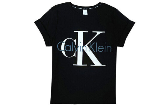 Футболка Calvin Klein женская с логотипом QS5557-001, черная
