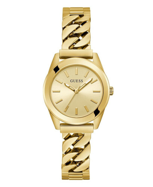 Women's Analog Gold-Tone Stainless Steel Watch 32mm