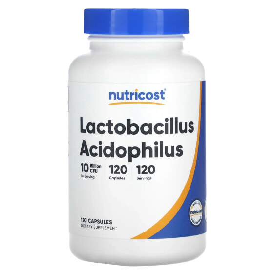 Lactobacillus Acidophilus, 10 Billion CFU, 120 Capsules