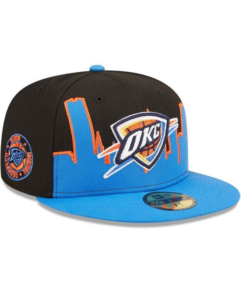 Men's Blue, Black Oklahoma City Thunder 2022 Tip-Off 59FIFTY Fitted Hat