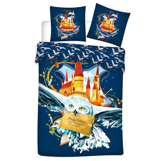 WARNER BROS Harry Potter Hedwig Duvet Cover Bed 90 cm Sheath