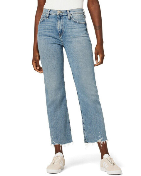Hudson Jeans Remi High-Rise Straight Crop Sunlight Jean Women's